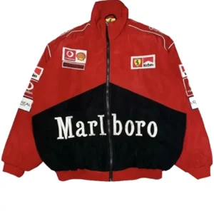 Vintage Ferrari F1 Racing Marlboro Stylish Jacket