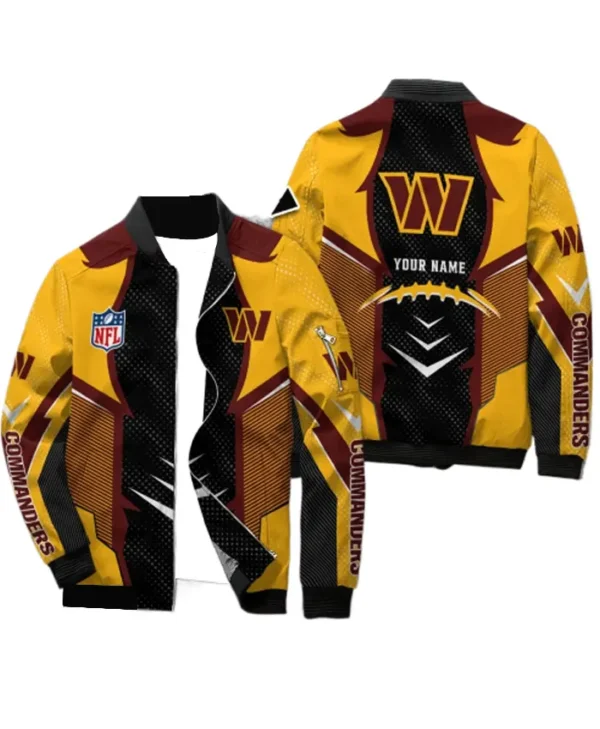 Washington Commanders Maroon And Yellow Jacket