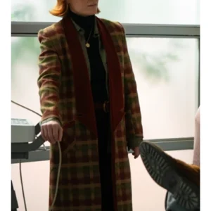 Angie Polaski Will Trent S03 Checkered Coat