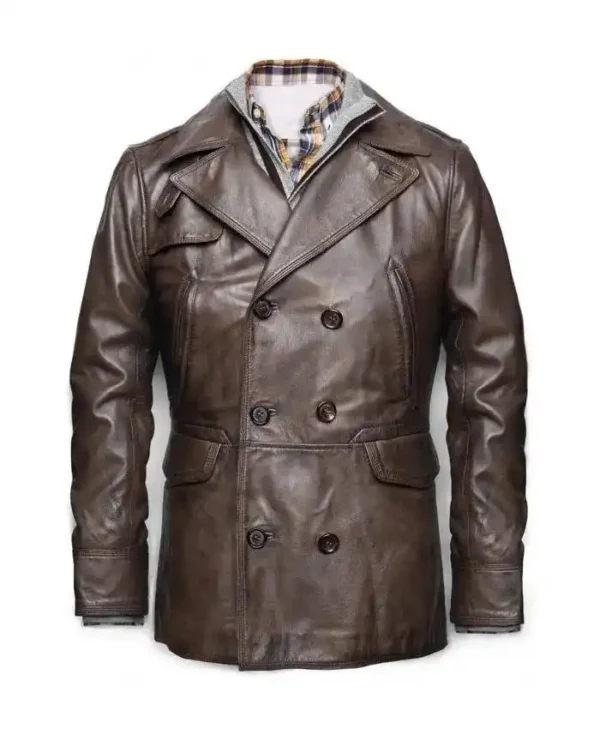 Ben Affleck Dawn Of Justice Trench Leather Coat