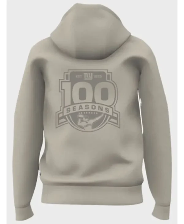 100th Season Boss NY Giants Hugo Hooded Stylish Jacket - Image 2