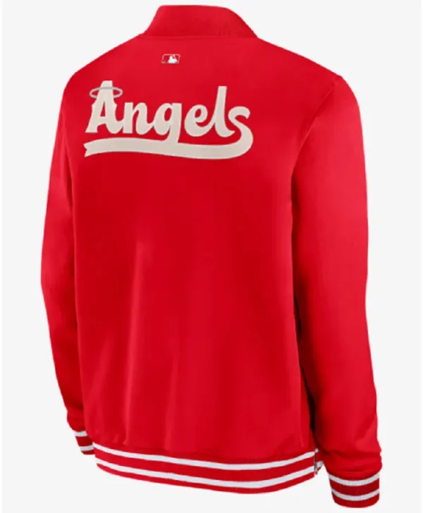 Buy Now Los Angeles Angels Red City Connect Bomber Stylish Jacket