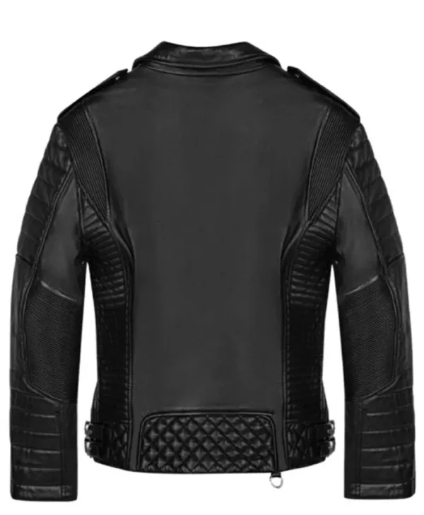 Buy Now Men’s Black Biker Vintage Leather Stylish Jacket