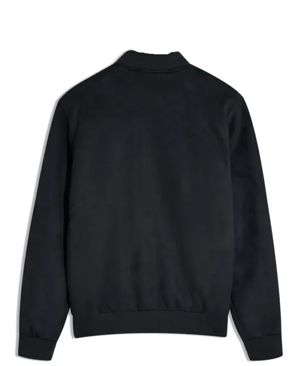 Men’s Halloween Black Cotton Bomber Stylish Jacket - Image 2