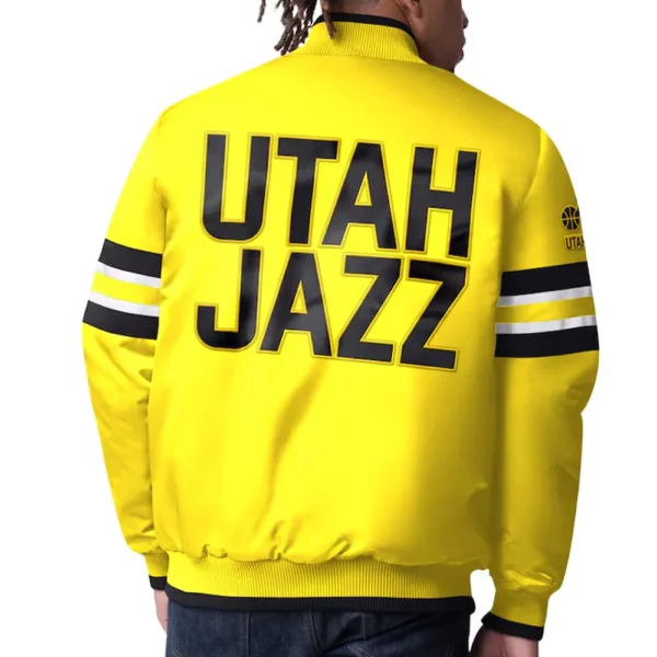 Scout I Utah Jazz Varsity Jacket - Image 2