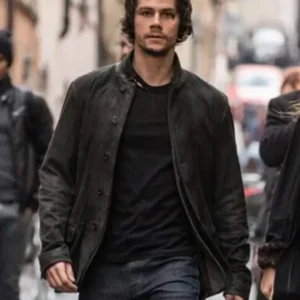 Dylan O’brien American Assassin Black. Leather Jacket