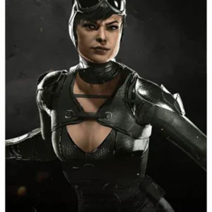 Injustice 2 Catwoman Leather Jacket