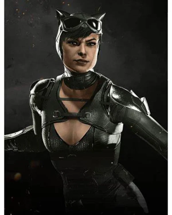 Injustice 2 Catwoman Leather Jacket