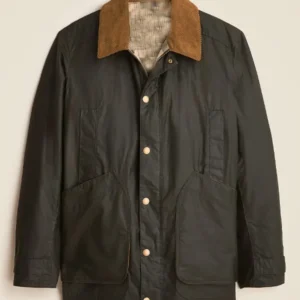 J.Crew X Barbour Barn Green Jacket