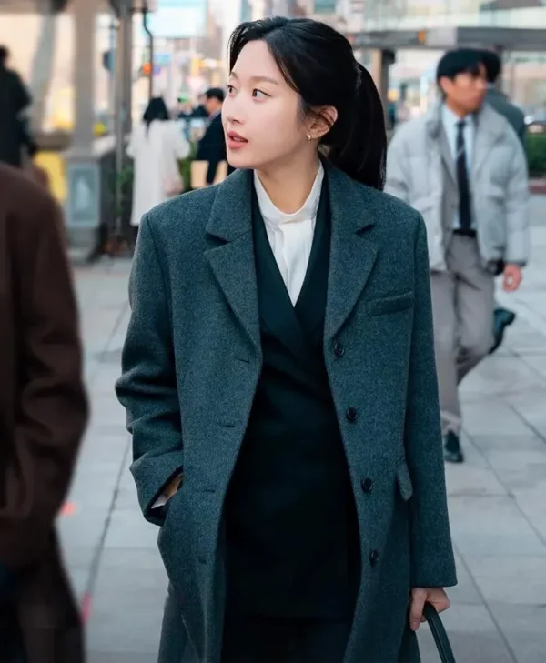 Moon Ga-young Law and the City S01 Wool Coat