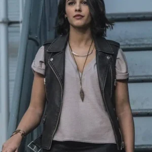 Power Rangers Naomi Scott black Vest
