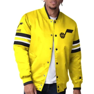 Scout I Utah Jazz Varsity Jacket