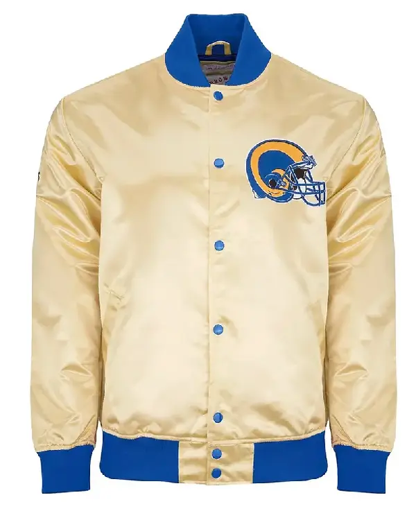 LA Rams Lightweight Satin Jacket