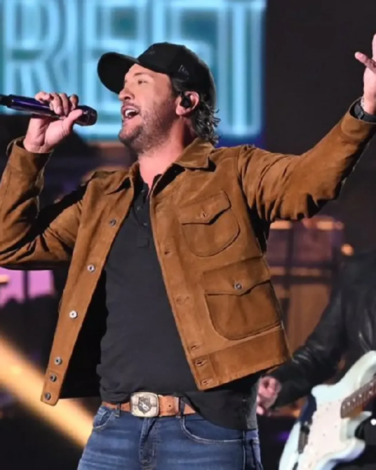 2026 Luke Bryan Suede Jacket