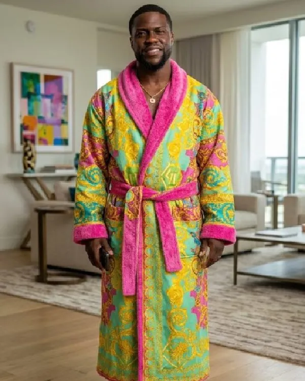 Buy Now 72 Hours Kevin Hart Multicolor Robe For Unisex