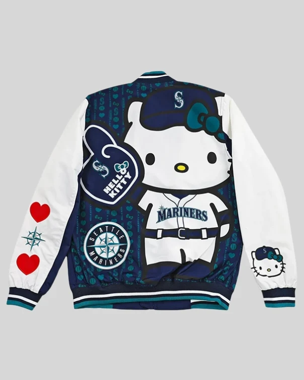 Buy Now Seattle Mariners Hello Kitty Jacket For Unisex